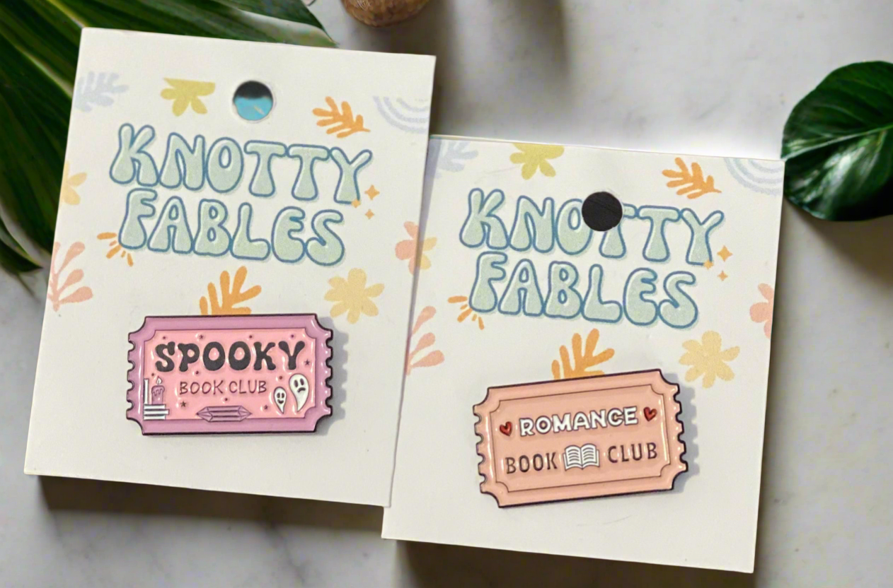 Book Club Pin