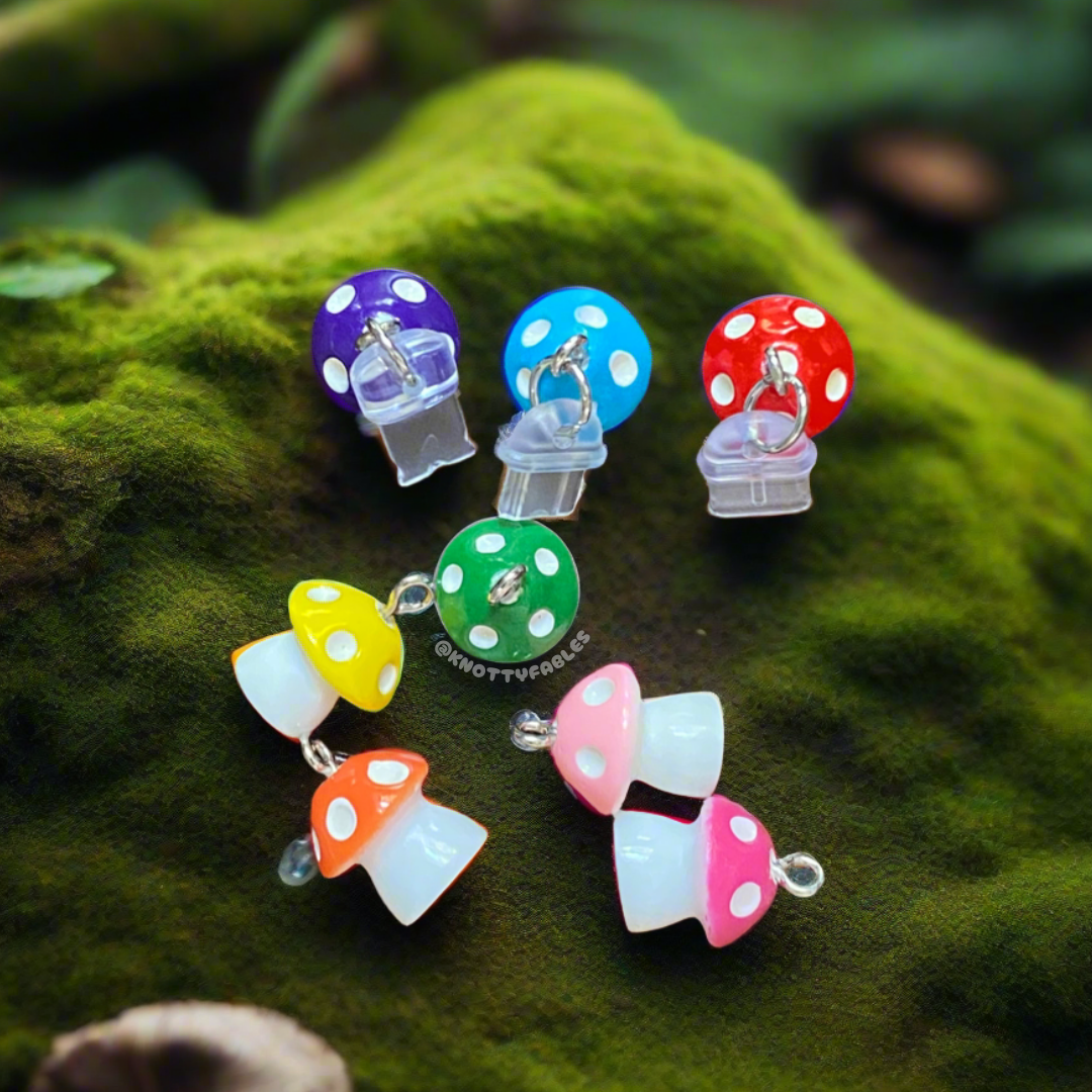 Mushroom - Dust Plug Charm