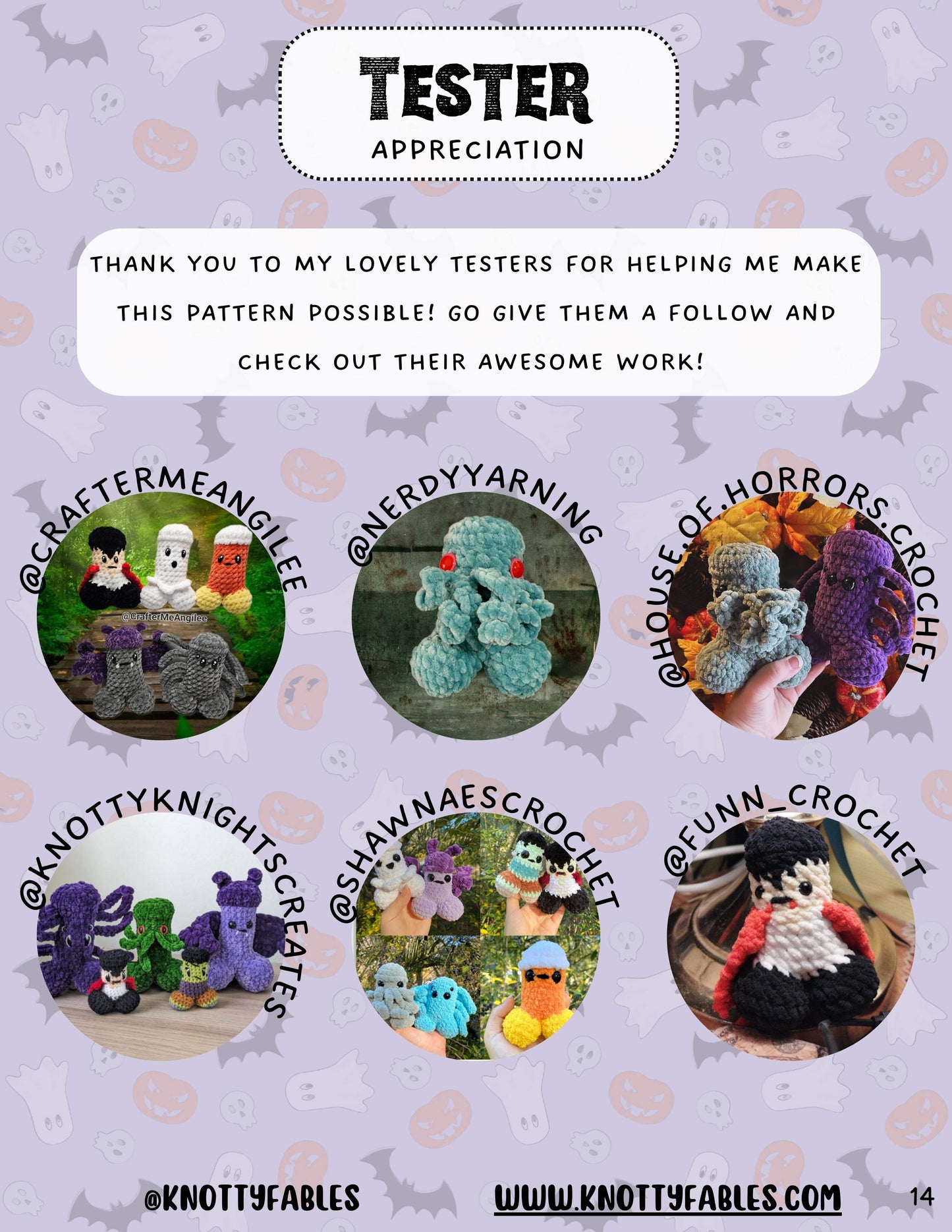 HalloWeenies Crochet Patterns (PDF ONLY)