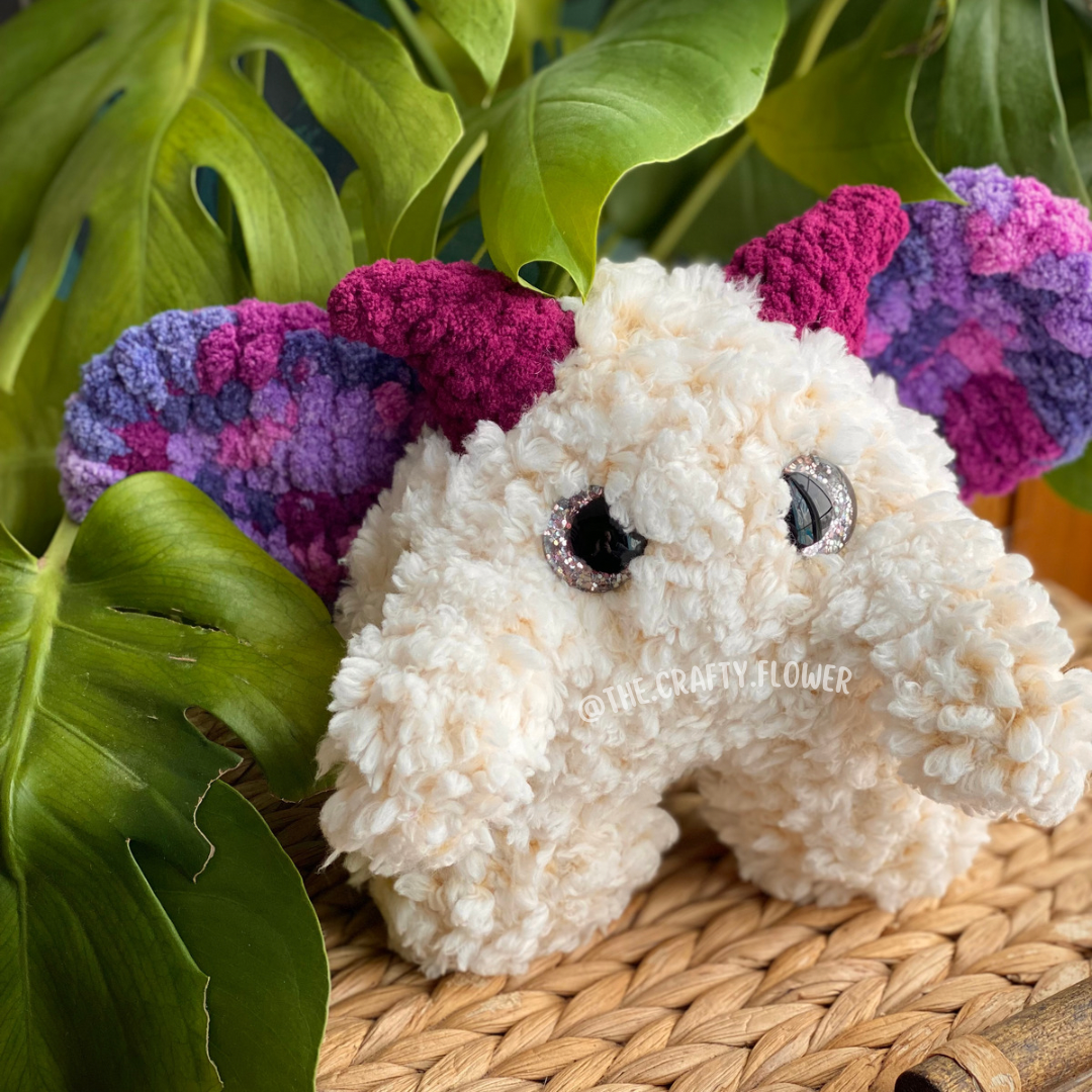 Wisteria the CuddleBug Crochet Pattern (PDF ONLY)