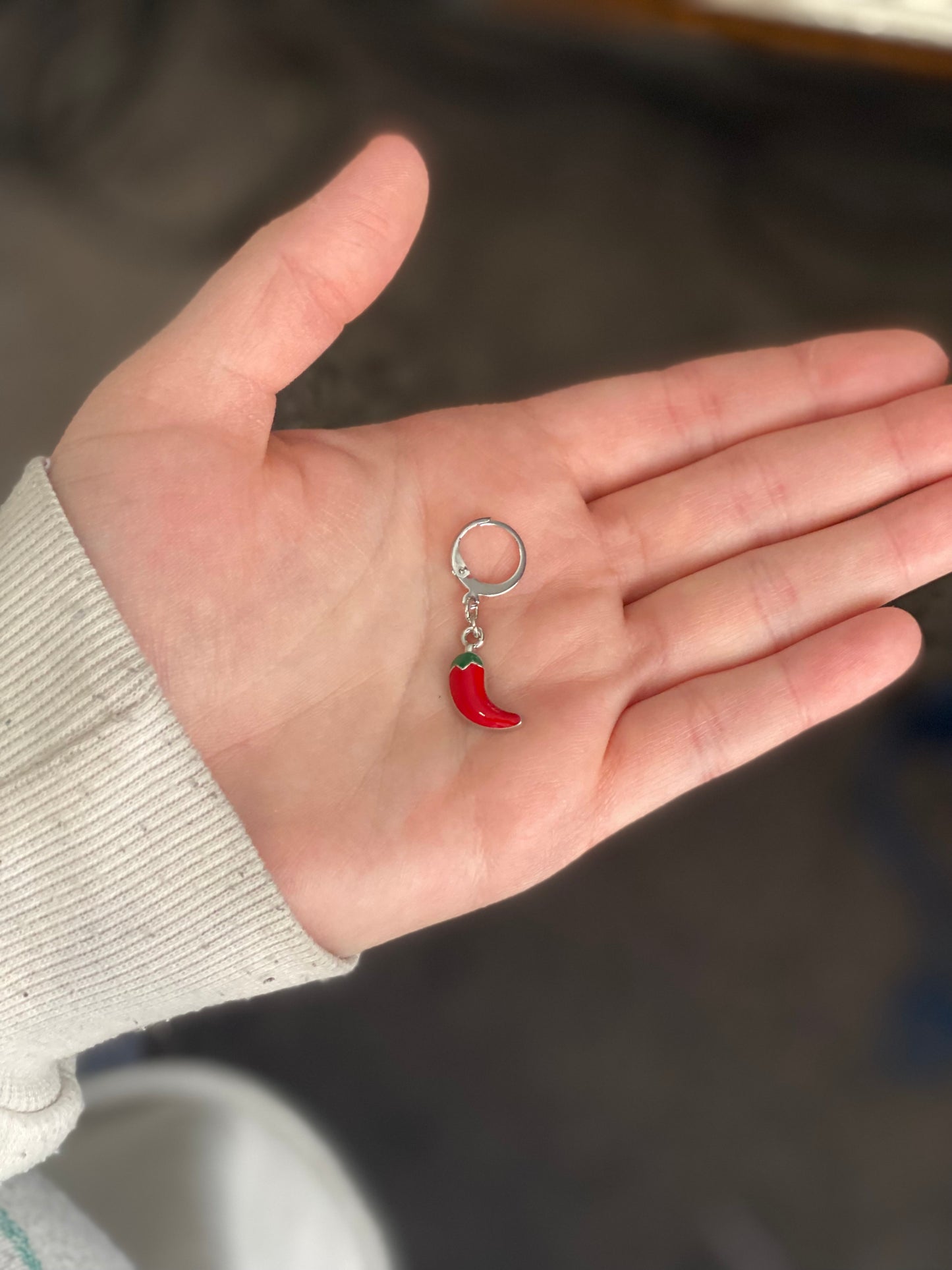 Spicy Pepper Stitch Marker
