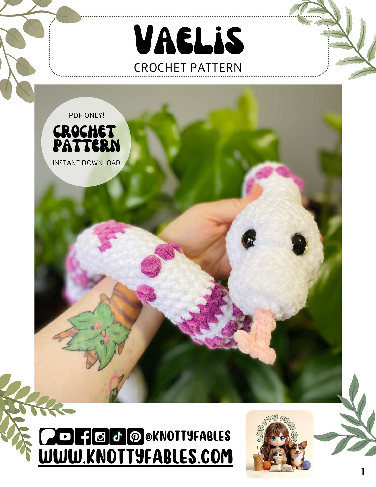Vaelis Crochet Pattern (PDF ONLY)