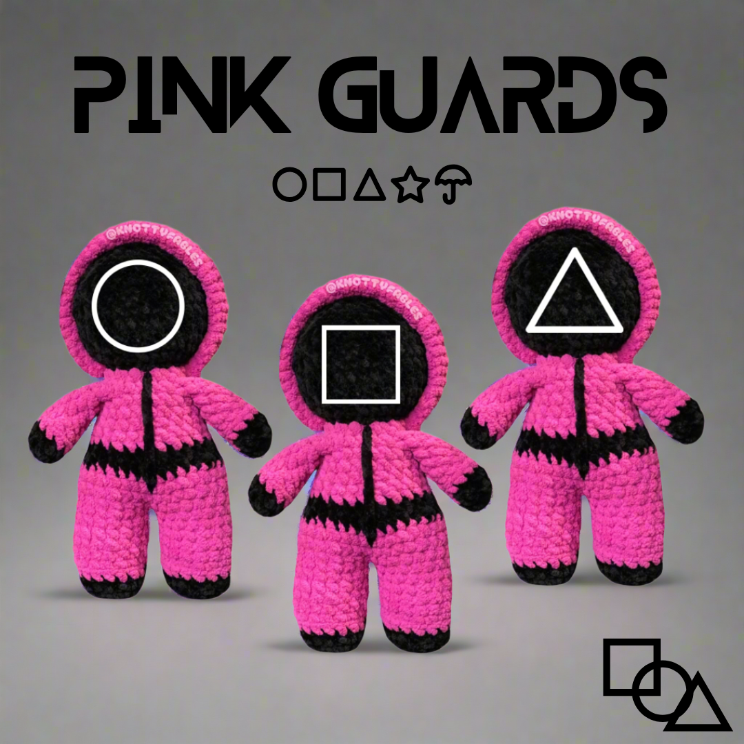 Pink Guard Crochet Patterns (PDF ONLY)