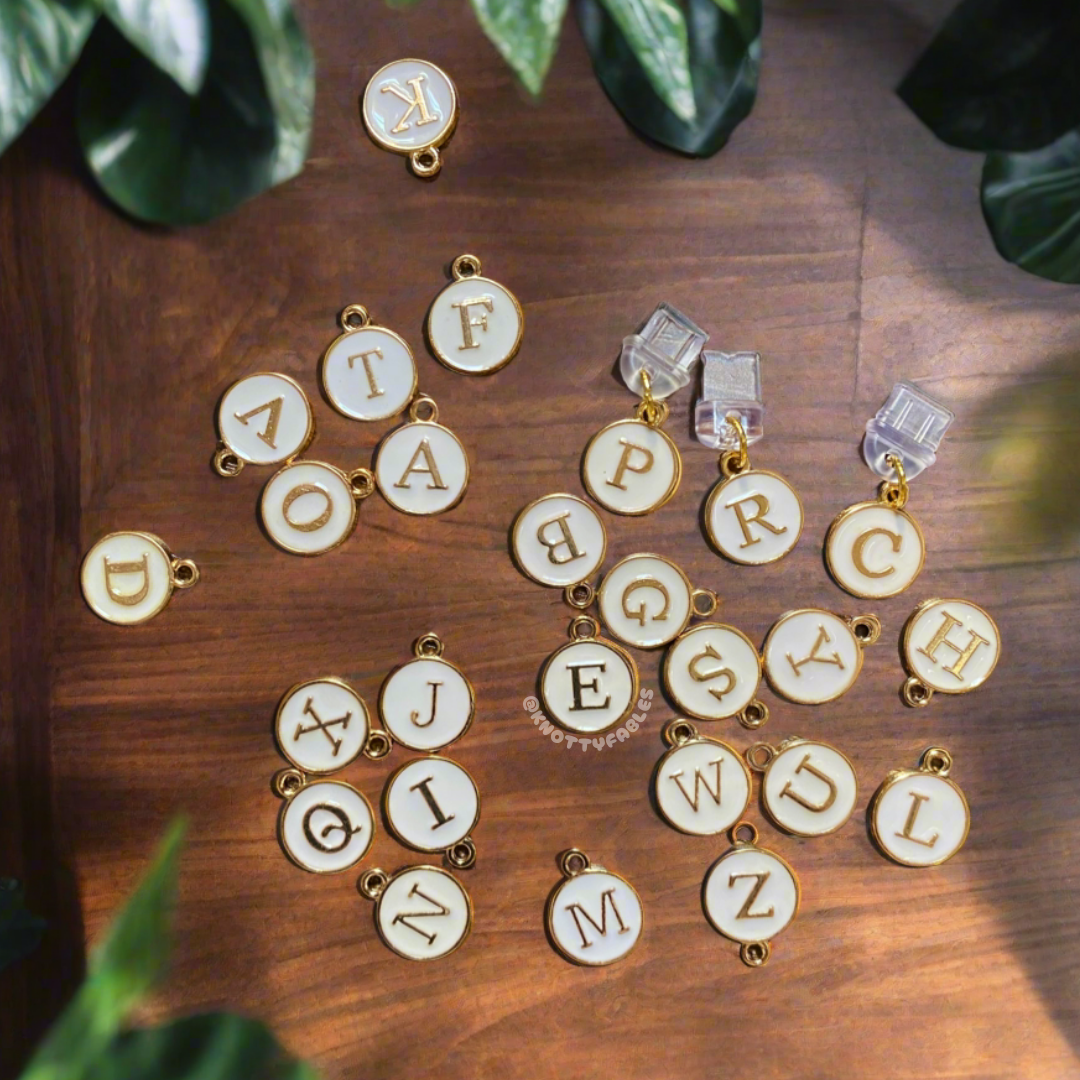 Letter - Dust Plug Charm