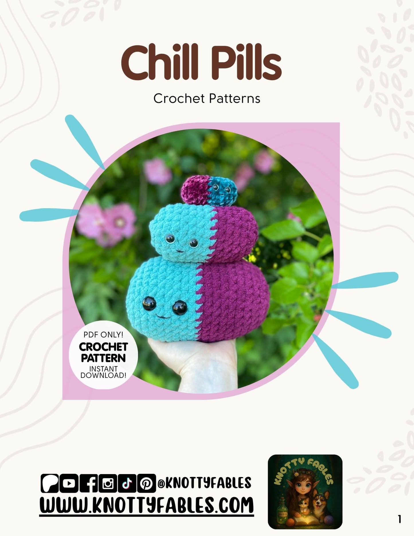 Chill Pill Pattern (PDF only)