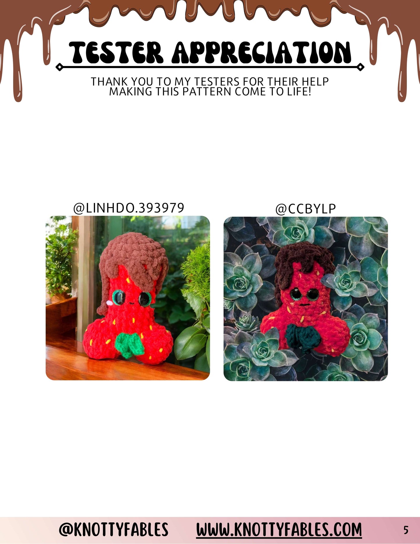 Berry HeartOn Crochet Pattern (PDF ONLY)