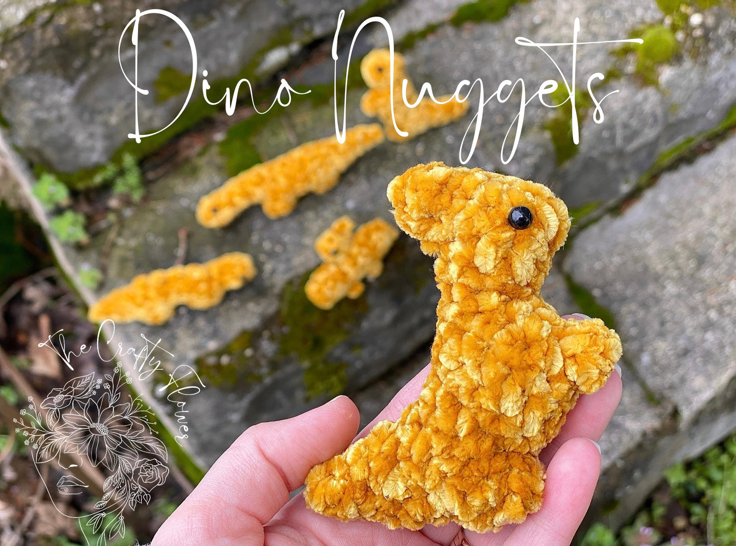 Dinosaur Chicken Nugget Plush