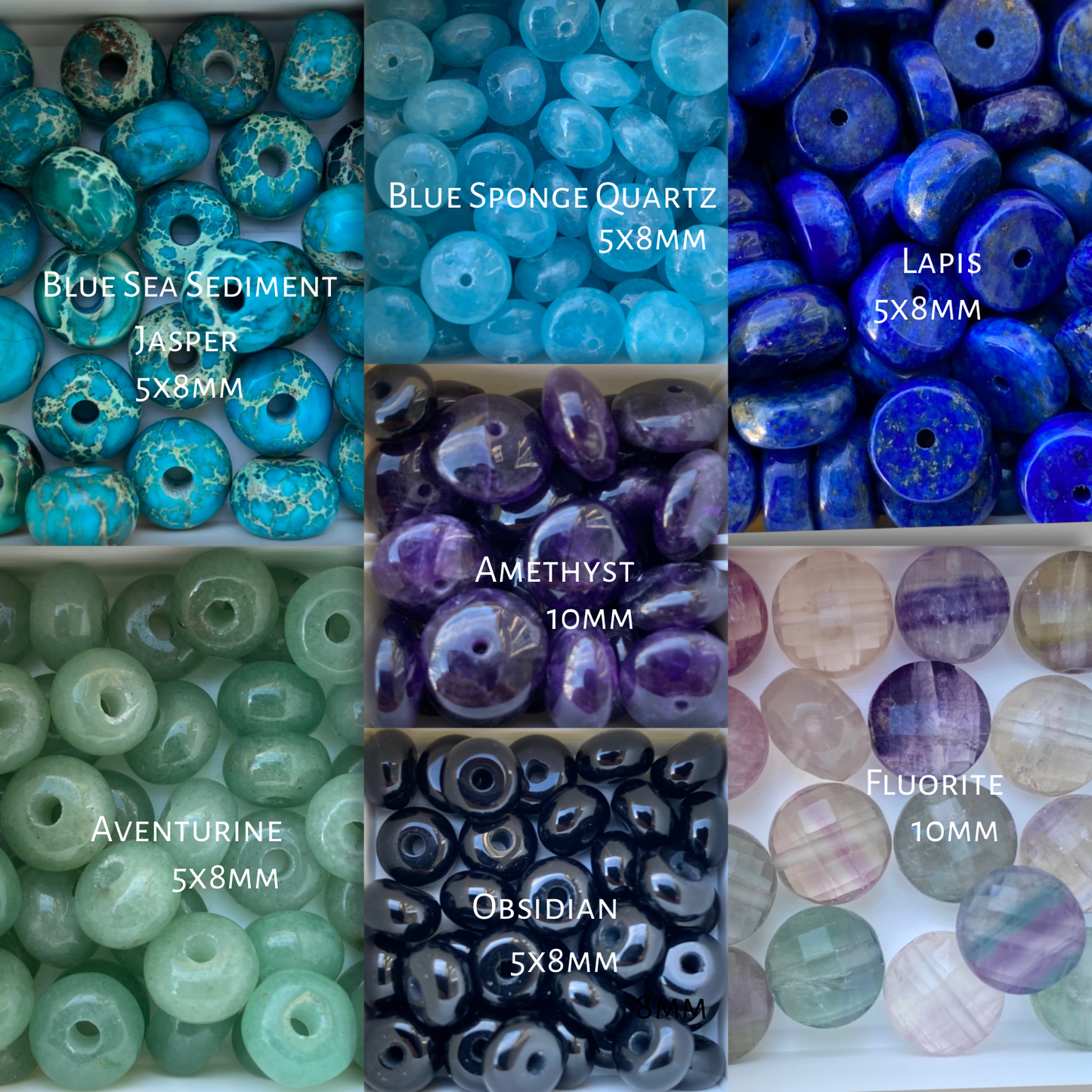 Wrapped Rondelle Earrings