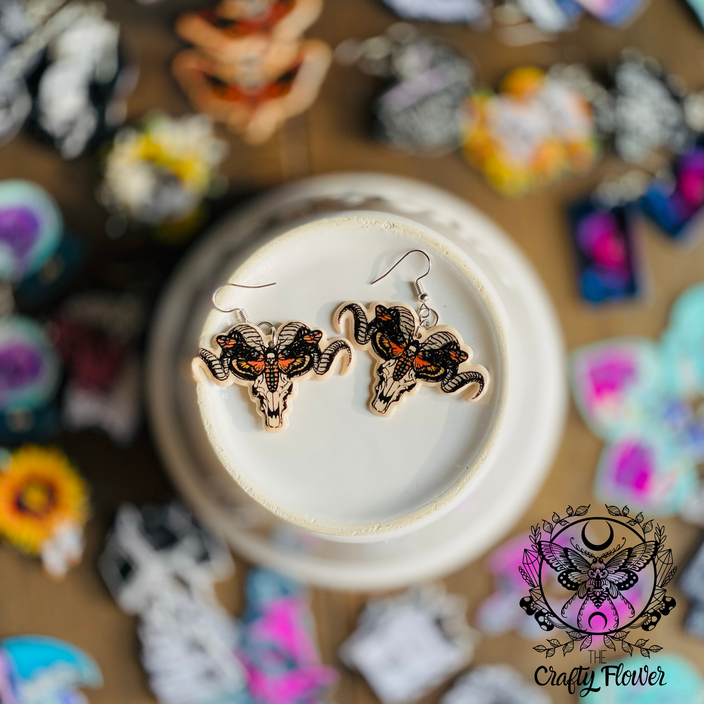 Deadly Moth Series Earrings