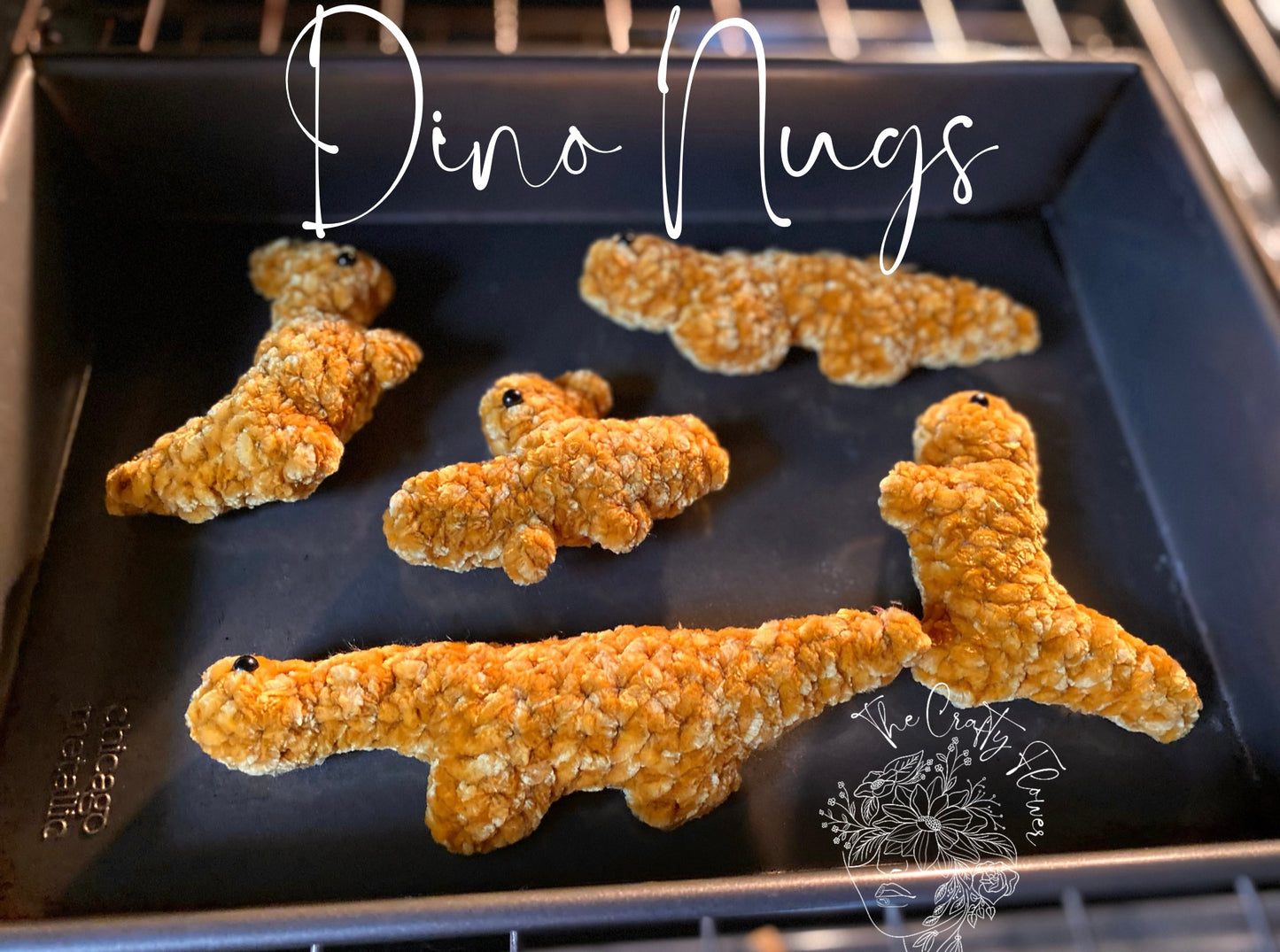 Dinosaur Chicken Nugget Plush