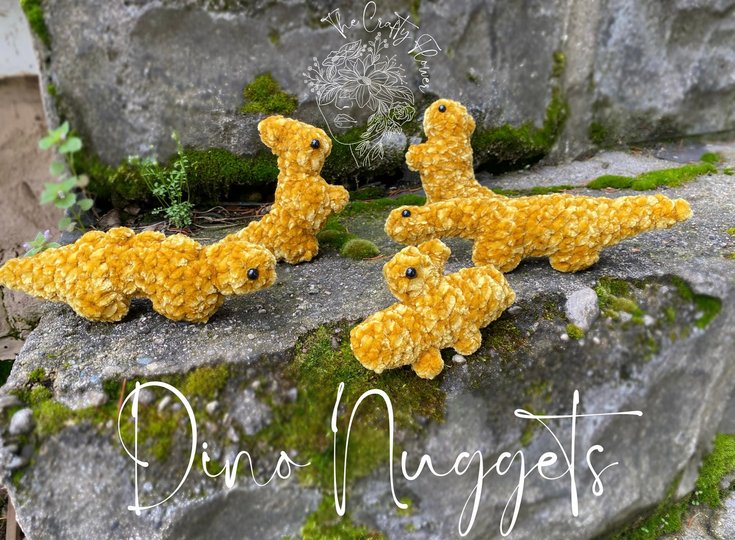 Dinosaur Chicken Nugget Plush