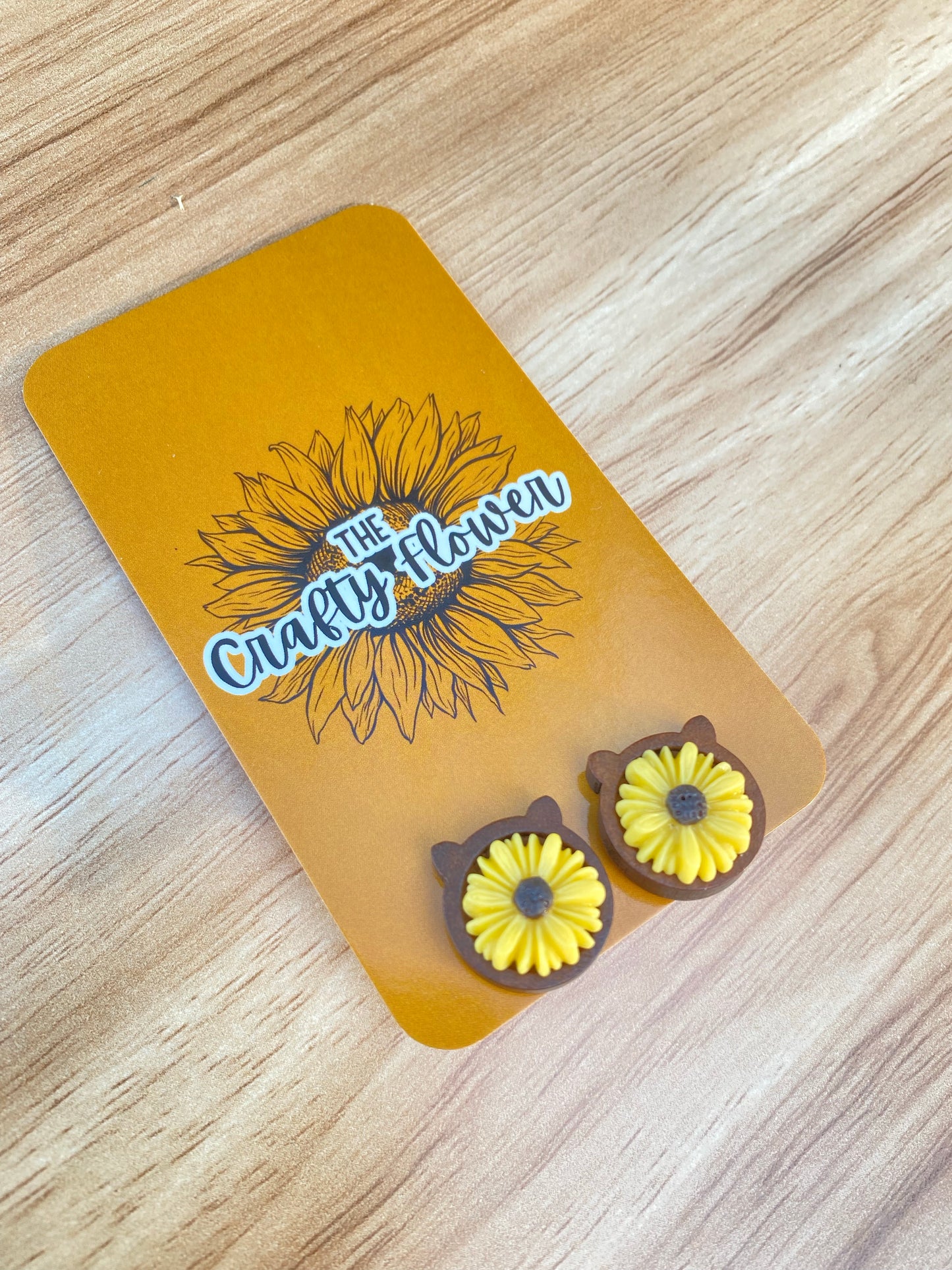 Sunflower Earrings