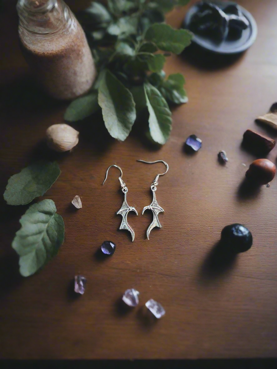 Bat Wing Earrings