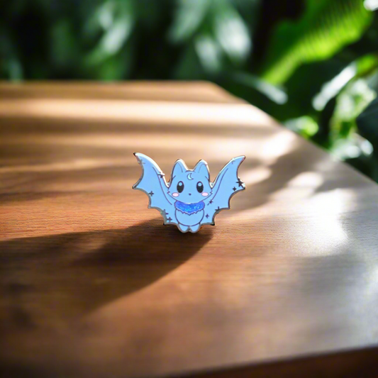 Purple Bat Pin