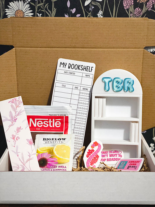 TBR Mini Bookshelf Box
