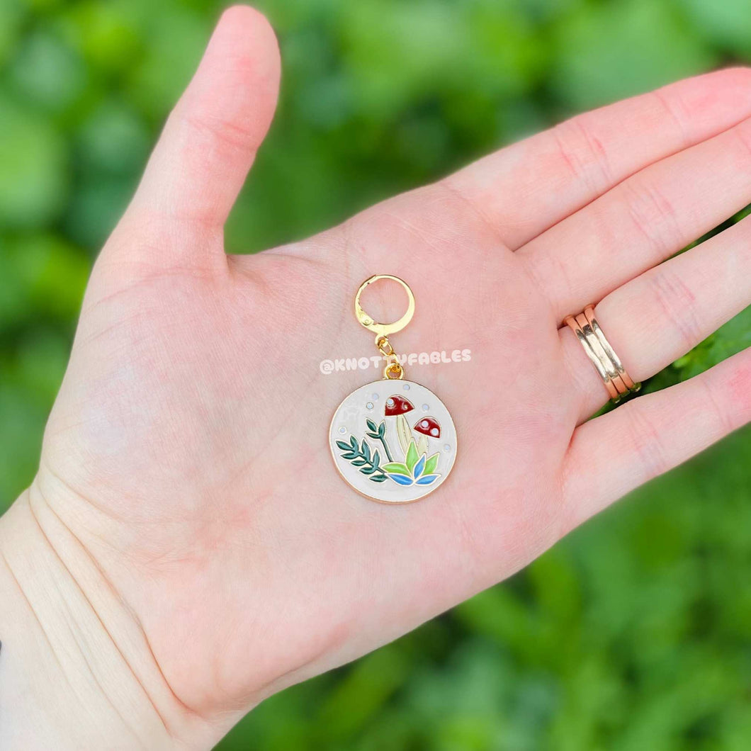 Mush Garden Stitch Marker