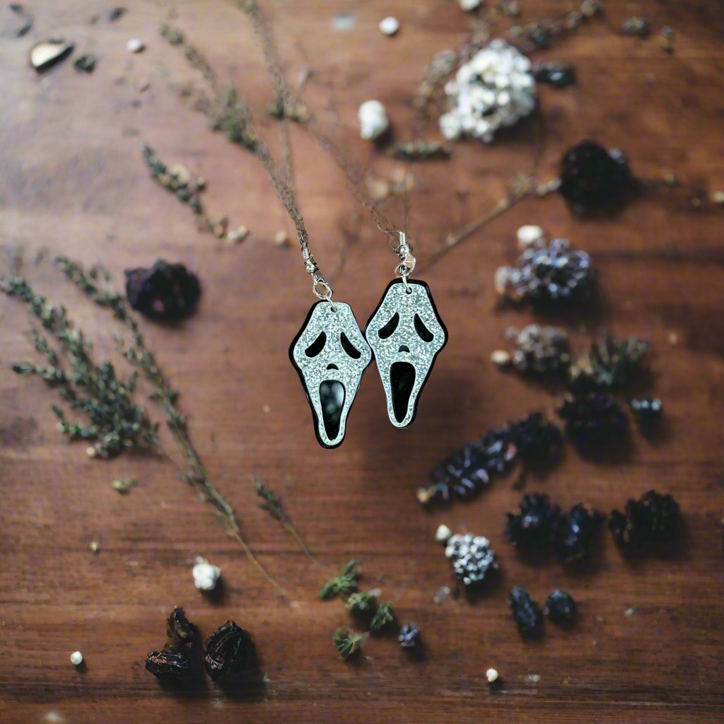 Ghostface Earrings