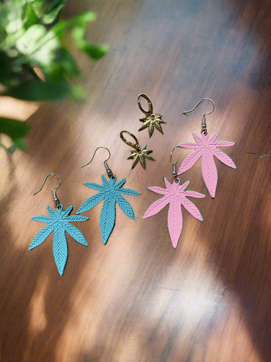 MaryJane Leaf Earrings