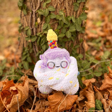 Load image into Gallery viewer, Crumble The Birthday Monster Crochet Pattern (PDF ONLY)
