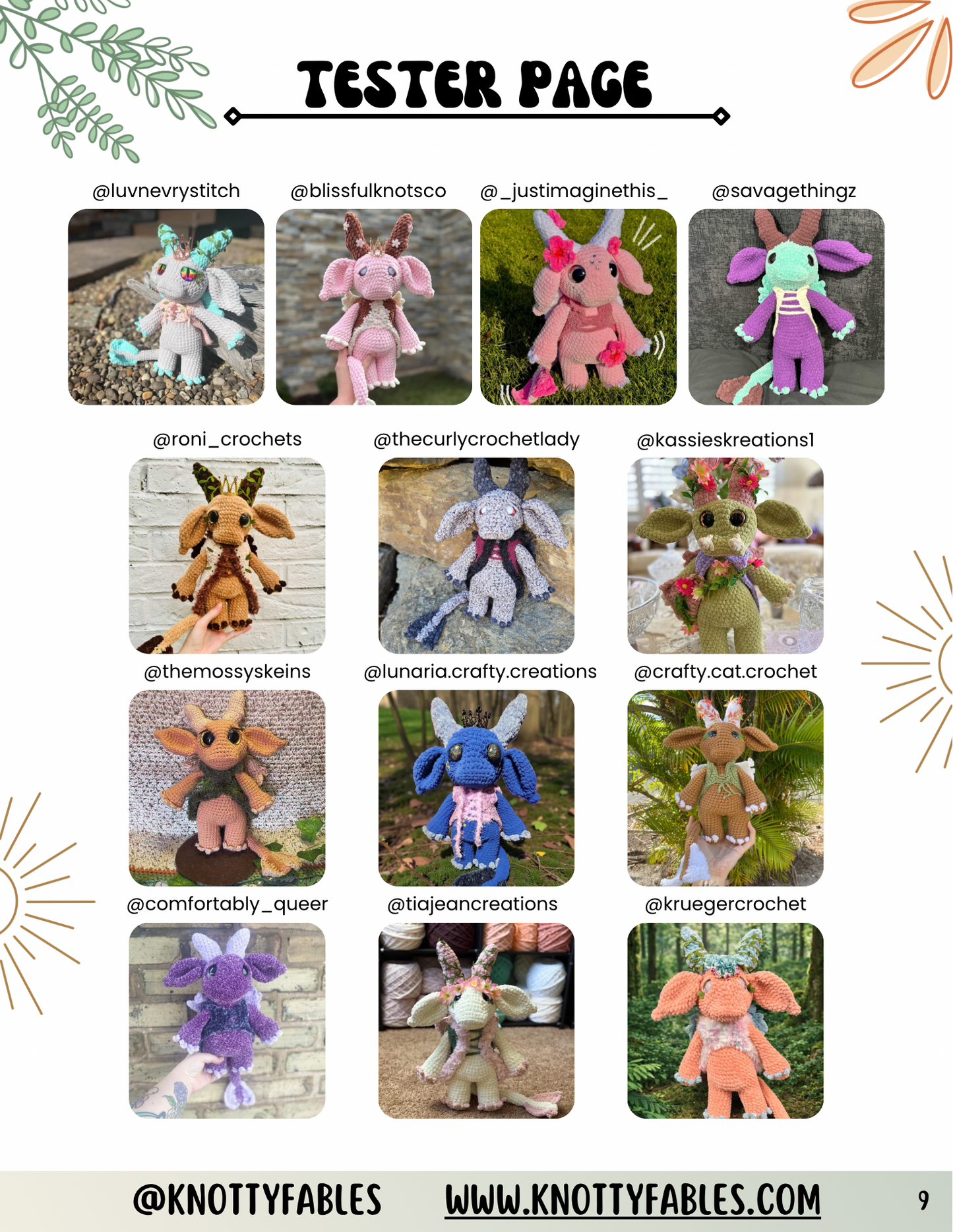 Veloria the Dragon Crochet Pattern (PDF ONLY)