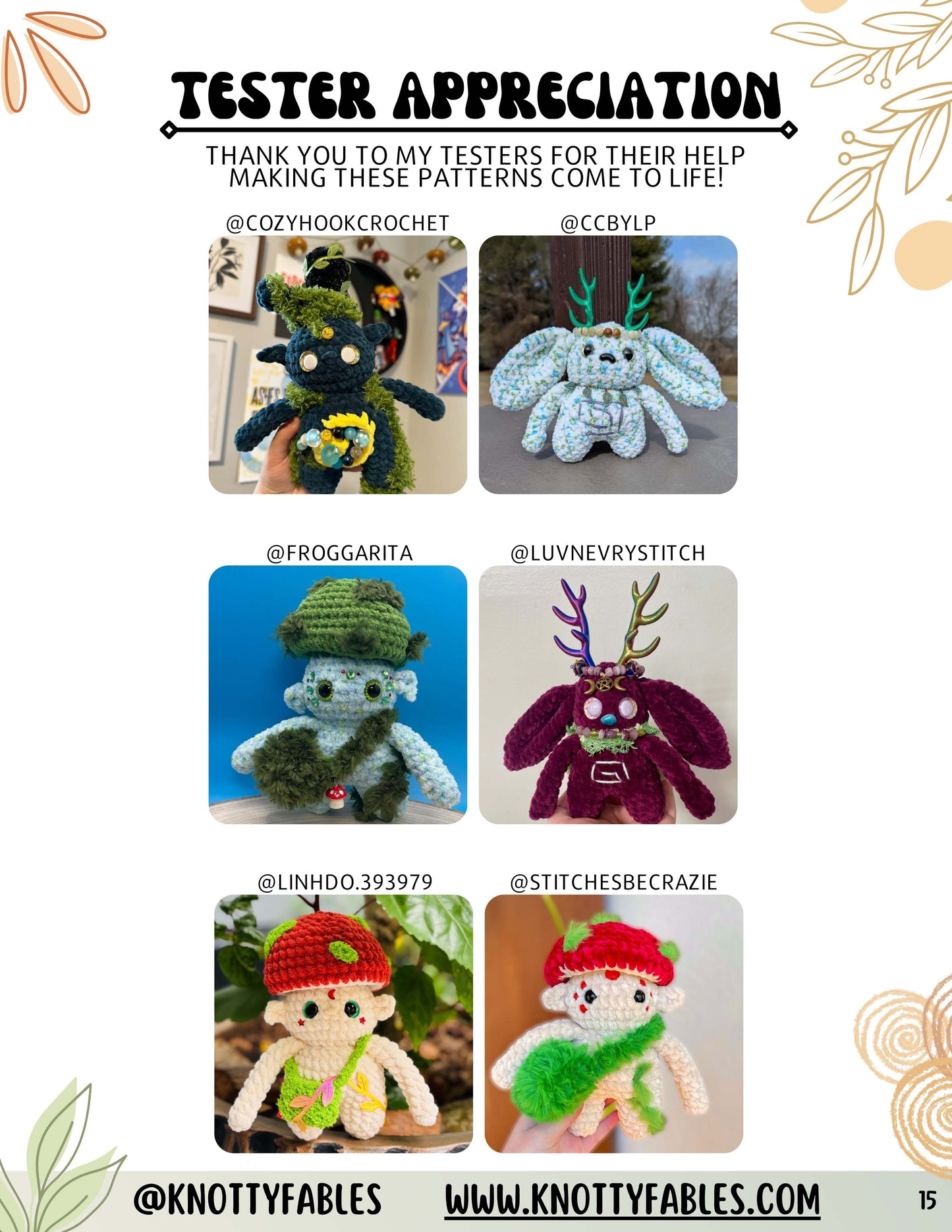 Fable Folk Crochet Patterns Bundle (PDF ONLY)