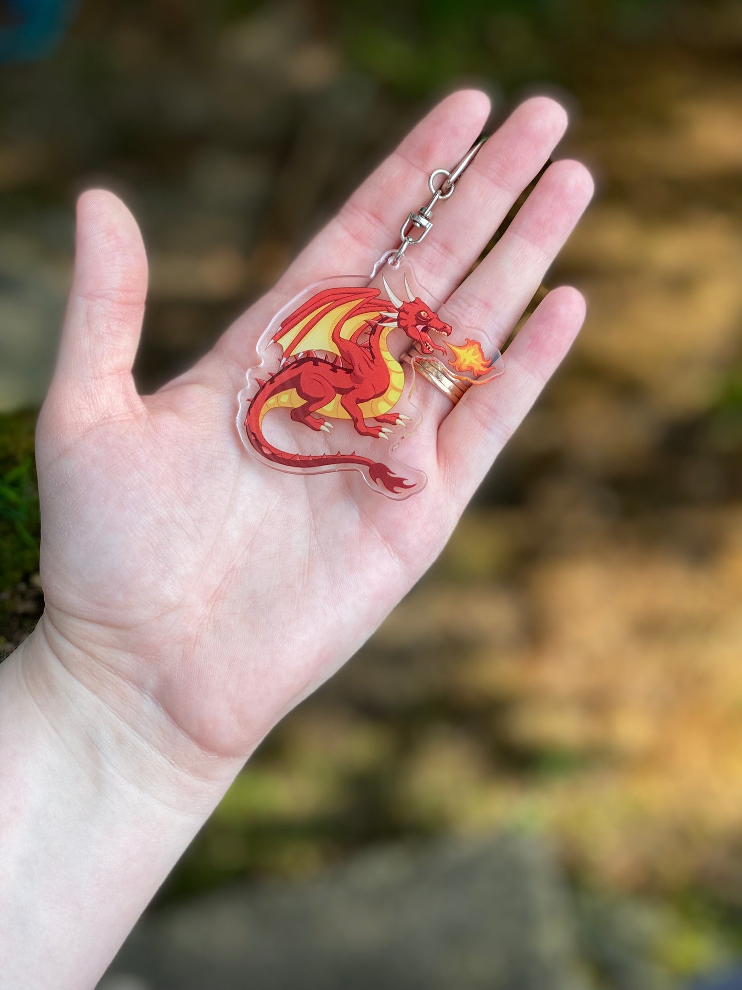 Dragon Keychain