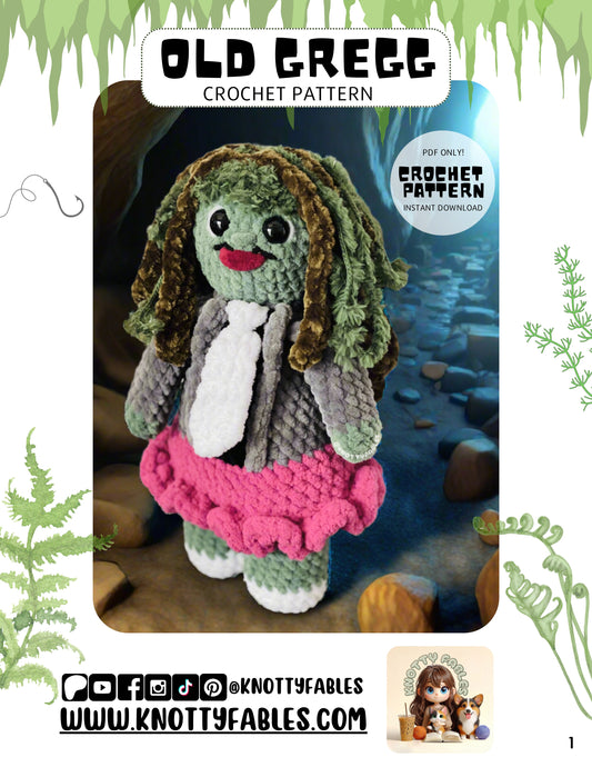 Old Gregg Crochet Pattern (PDF ONLY)