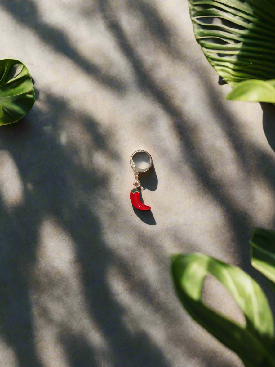 Spicy Pepper Stitch Marker