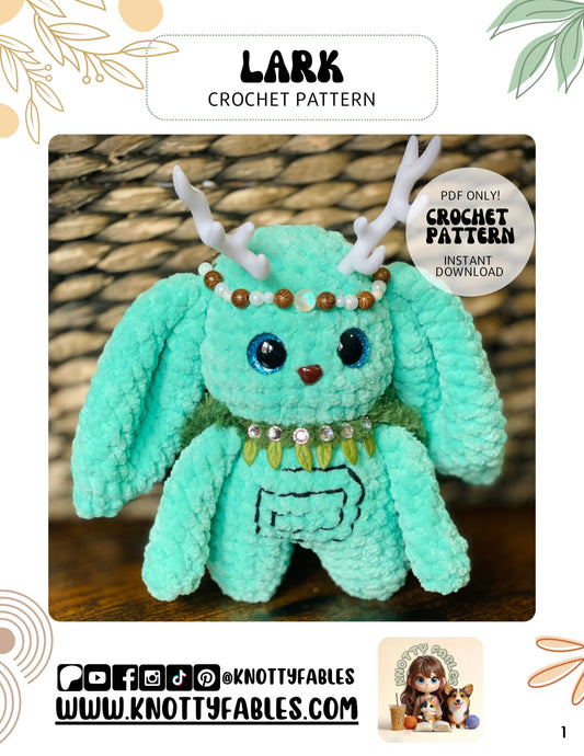 Lark - Fable Folk Crochet Pattern (PDF ONLY)