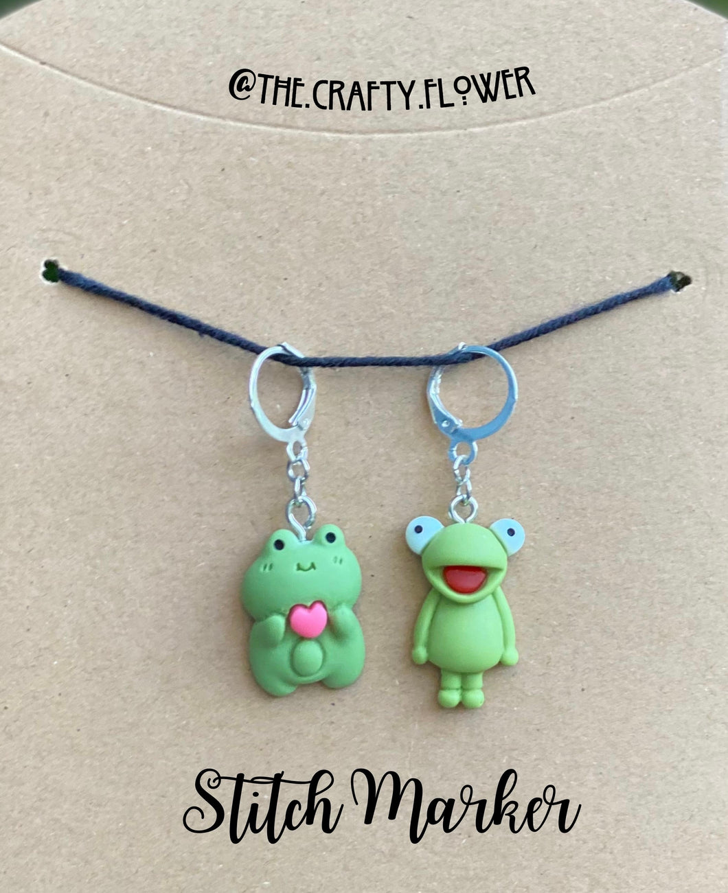 Froggy Stitch Markers Set (2)