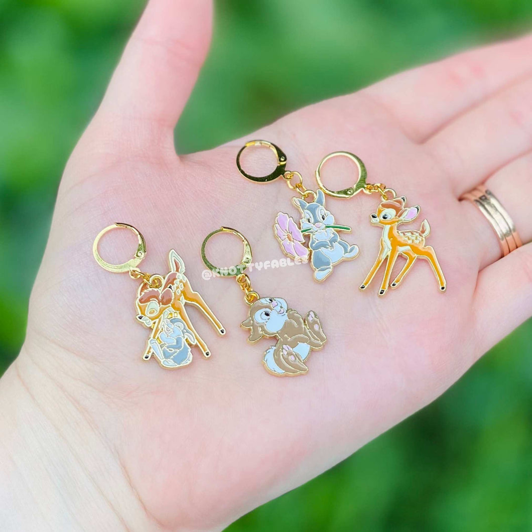 Bambi Stitch Markers (4)