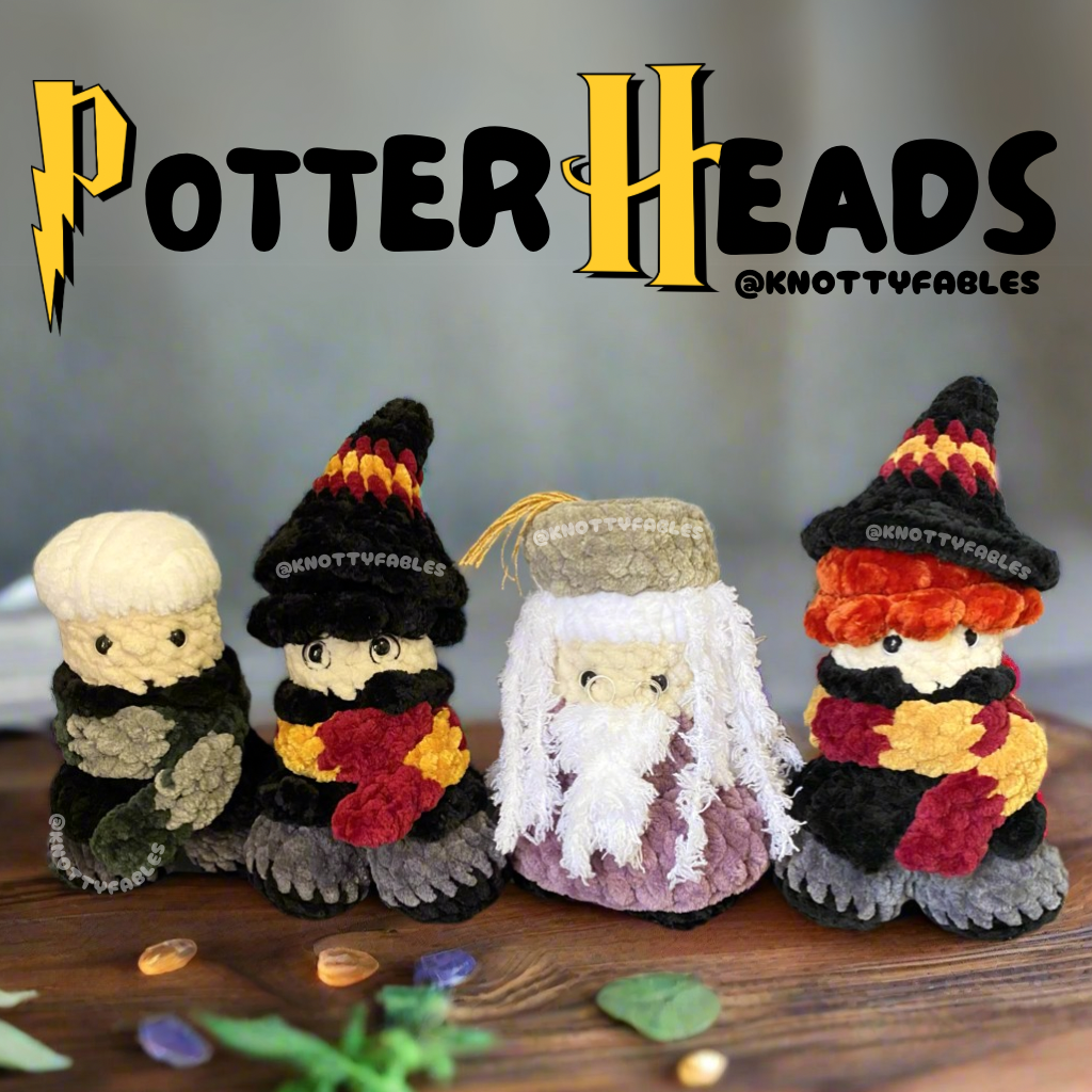 Potter Heads Plush