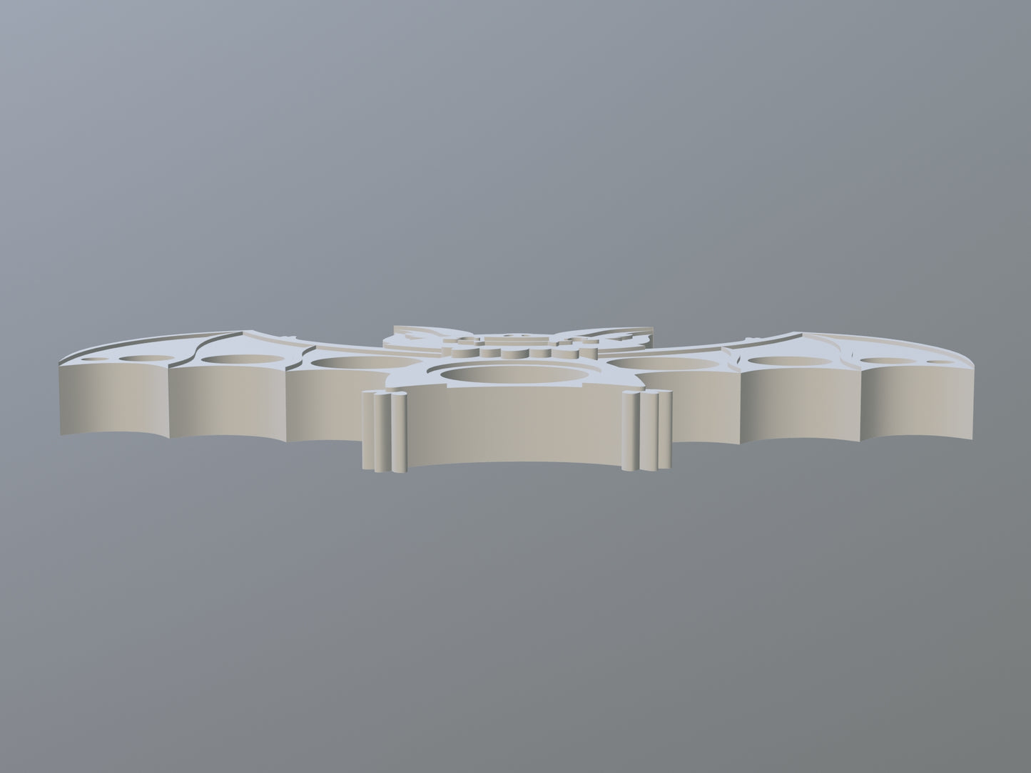 3D Printable Bat Safety Eye Gizmo (OBJ File)