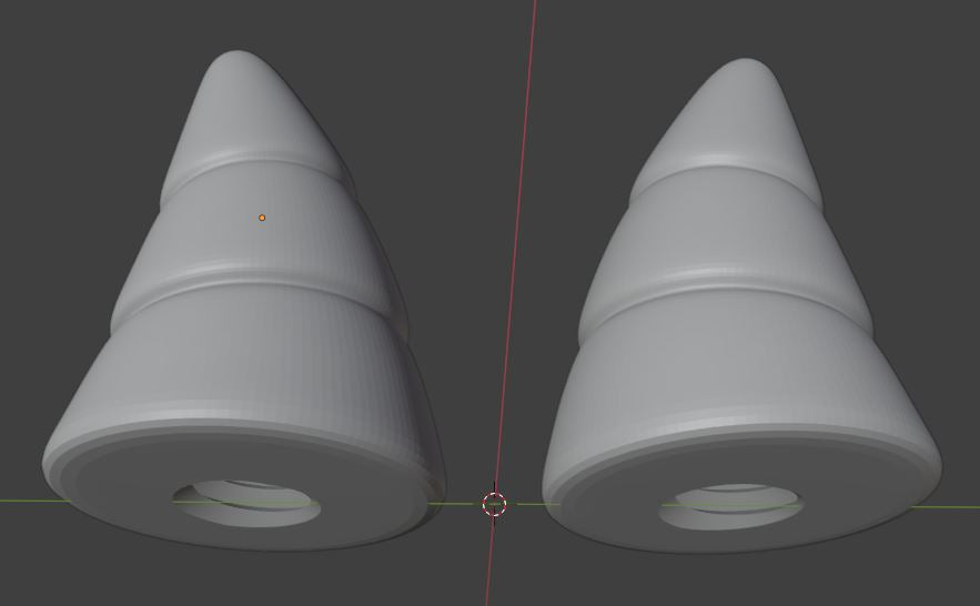 3D Printable Horn: Amigurumi Crochet Dragon Doll Accessory (OBJ File)