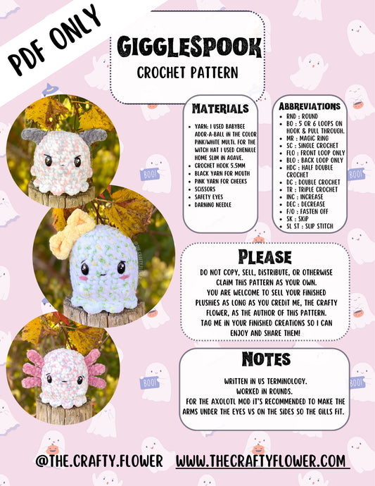 GiggleSpook Crochet Pattern (PDF only)