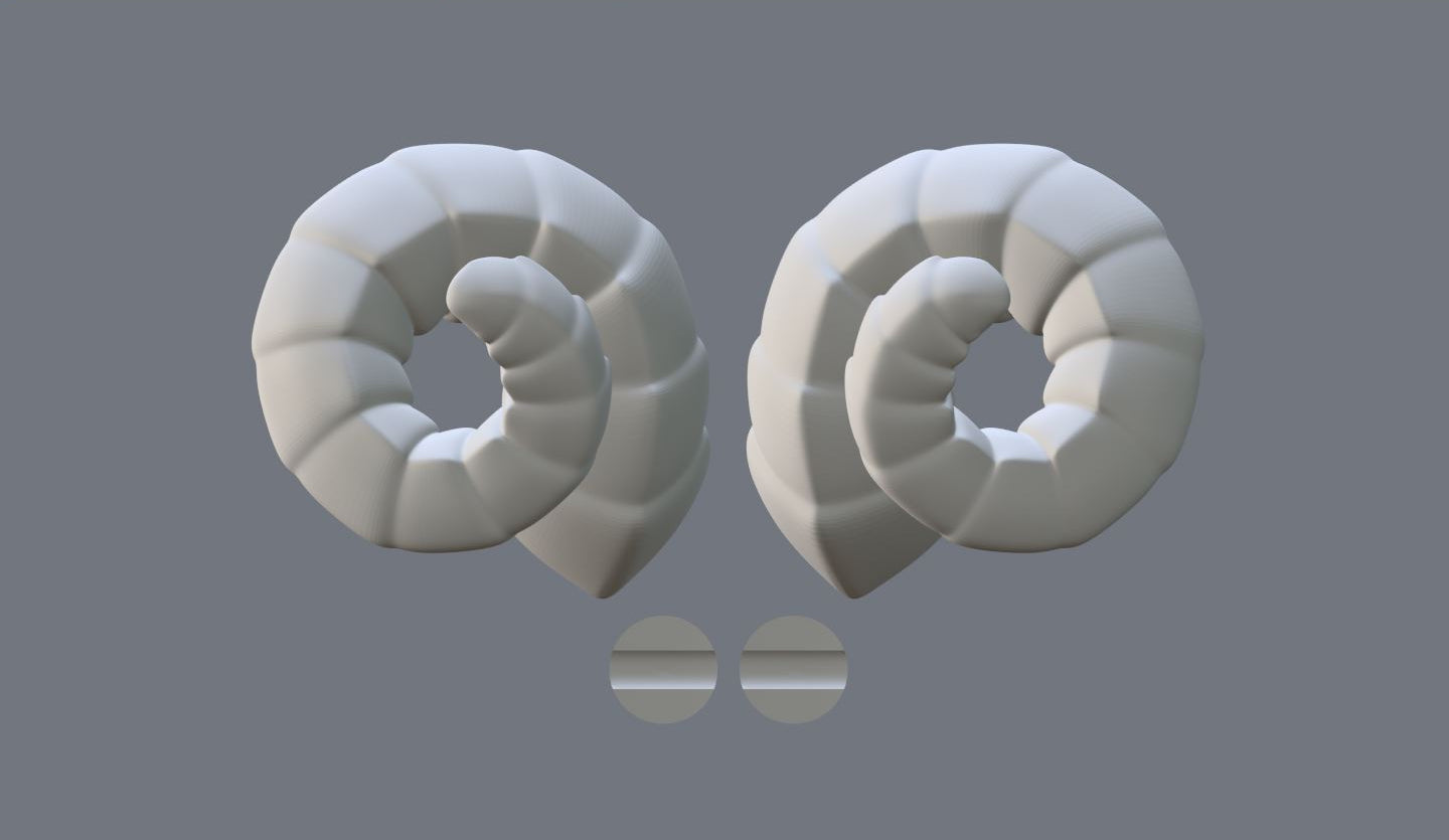 Ram Horn Headband Digital Download File for Headpiece