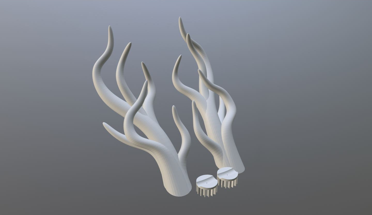 Dragon Horn Headband Digital File for Headpiece
