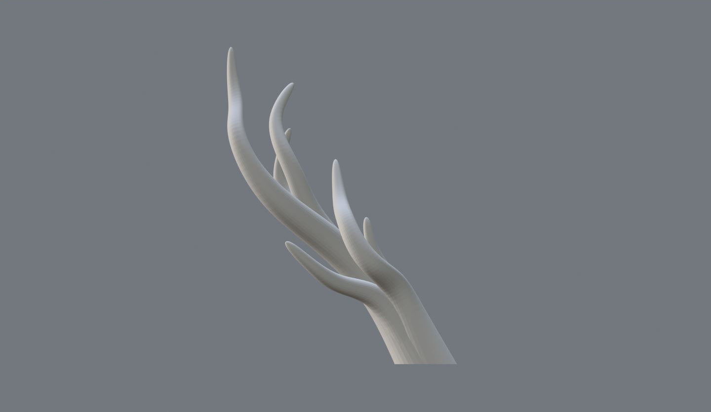Dragon Horn Headband Digital File for Headpiece