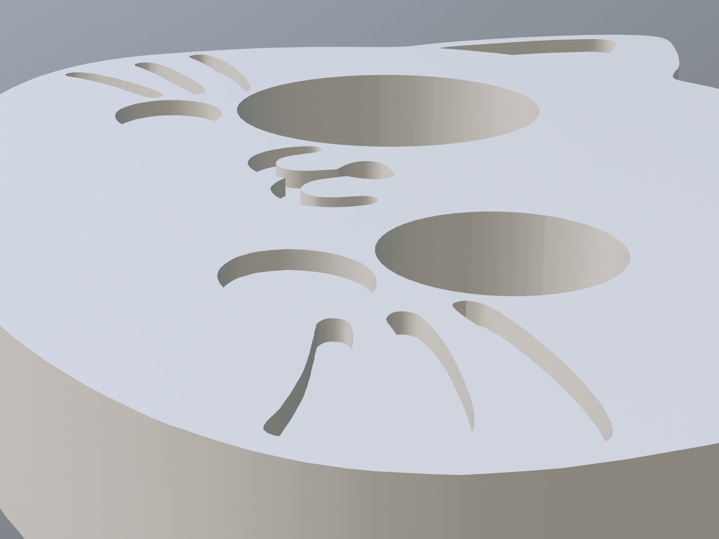 3D Printable Cat Safety Eye Gizmo (OBJ File)