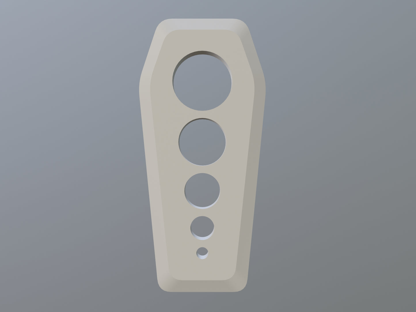 3D Printable Coffin Safety Eye Gizmo (OBJ File)