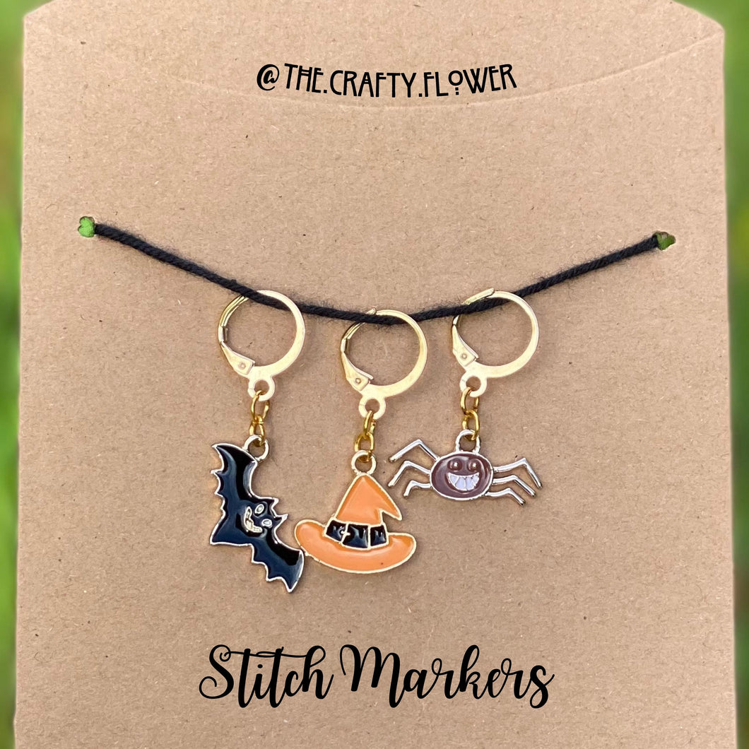 Witch’s Companions Stitch Markers Set (3)