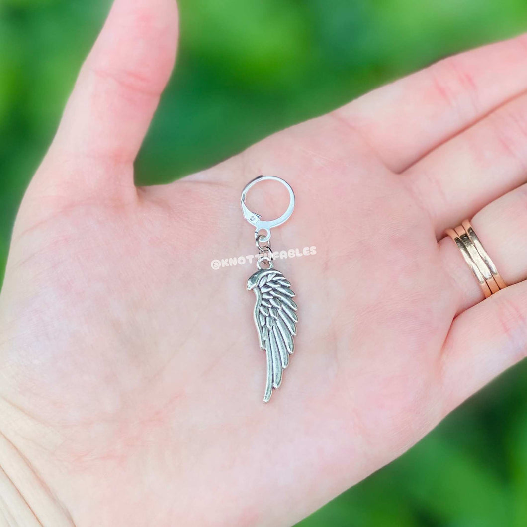 Angel Wing Stitch Marker