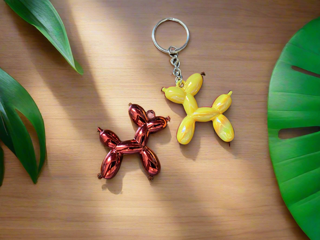 Balloon Dog Keychain