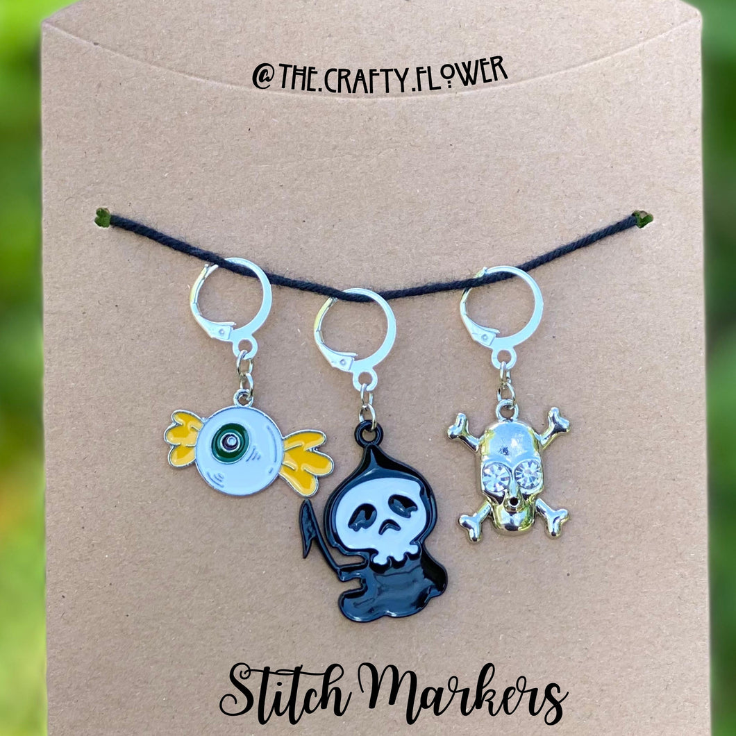 Reaper Eye Candy Stitch Markers Set (3)