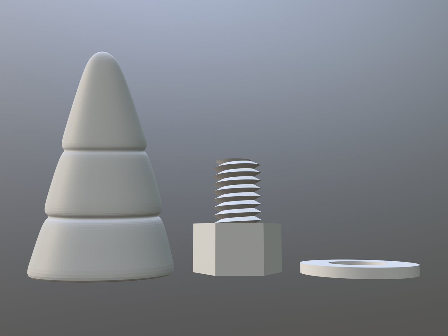 3D Printable Horn: Amigurumi Crochet Dragon Doll Accessory (OBJ File)