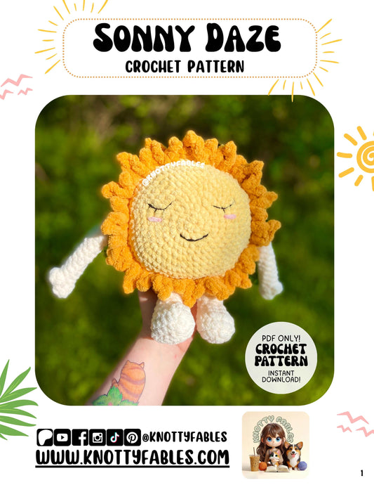 Sonny Daze Crochet Pattern (PDF ONLY)
