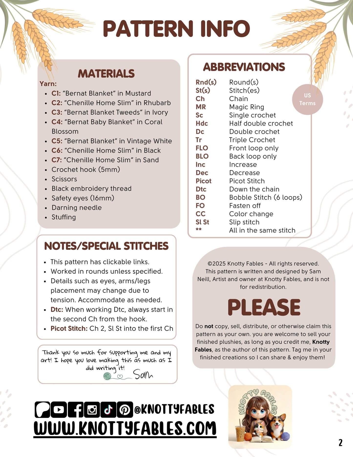 Barnyard Boners Crochet Patterns (PDF ONLY)