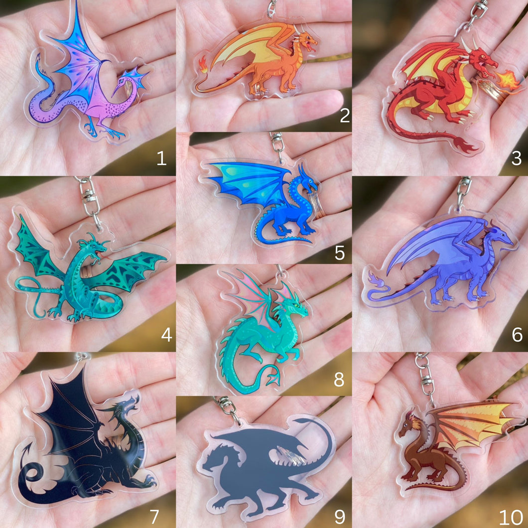 Dragon Keychain