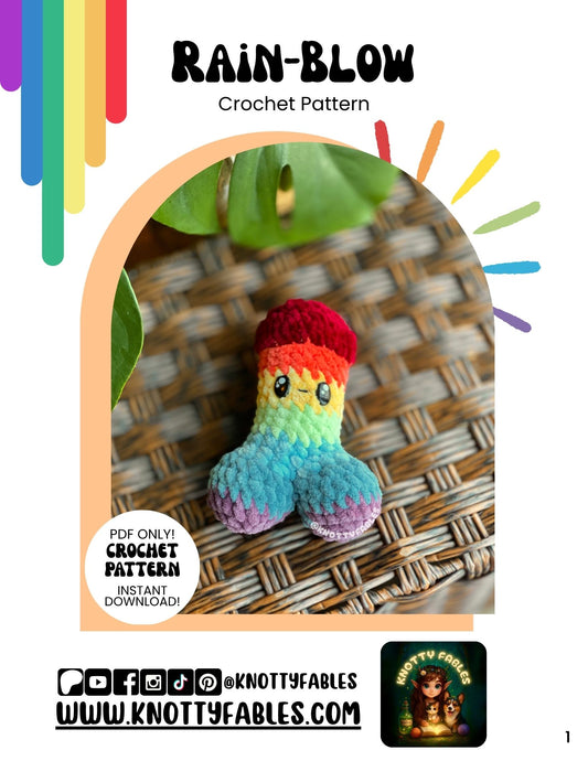 Rain-Blow Crochet Pattern (PDF ONLY)