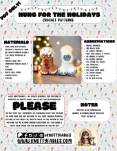 Load image into Gallery viewer, Hung for the Holidays Crochet Patterns (PDF ONLY)
